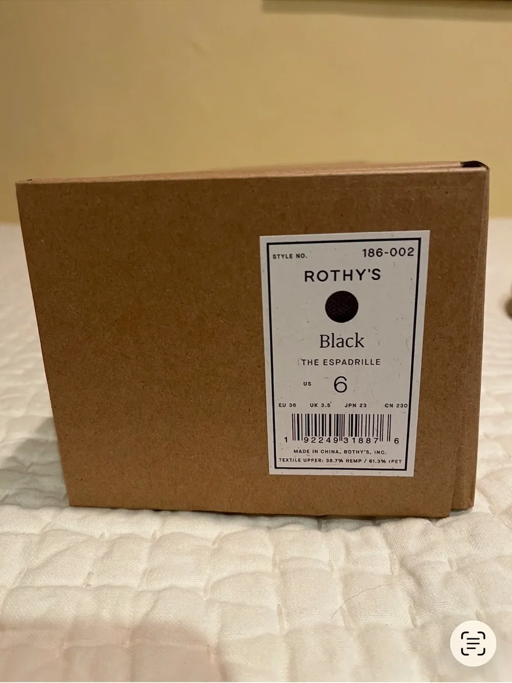Rothy's Espadrille Ballet Flats with Ankle Tie